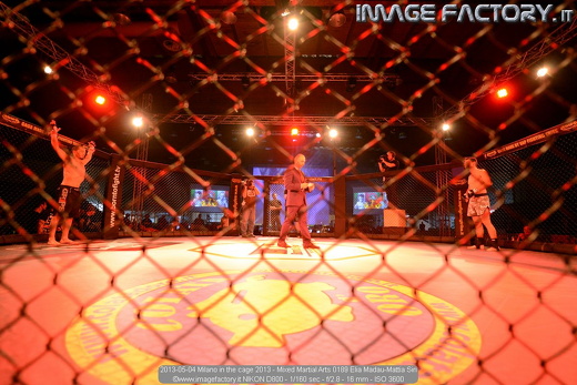 2013-05-04 Milano in the cage 2013 - Mixed Martial Arts 0189 Elia Madau-Mattia Siri